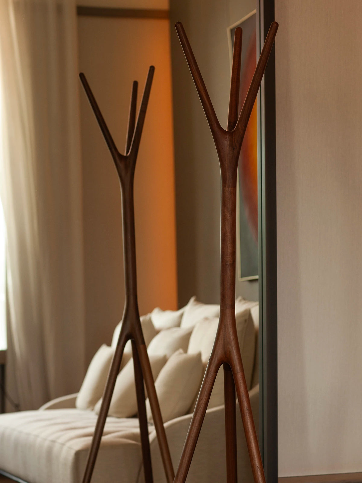 Woody Coat Stand - American Walnut