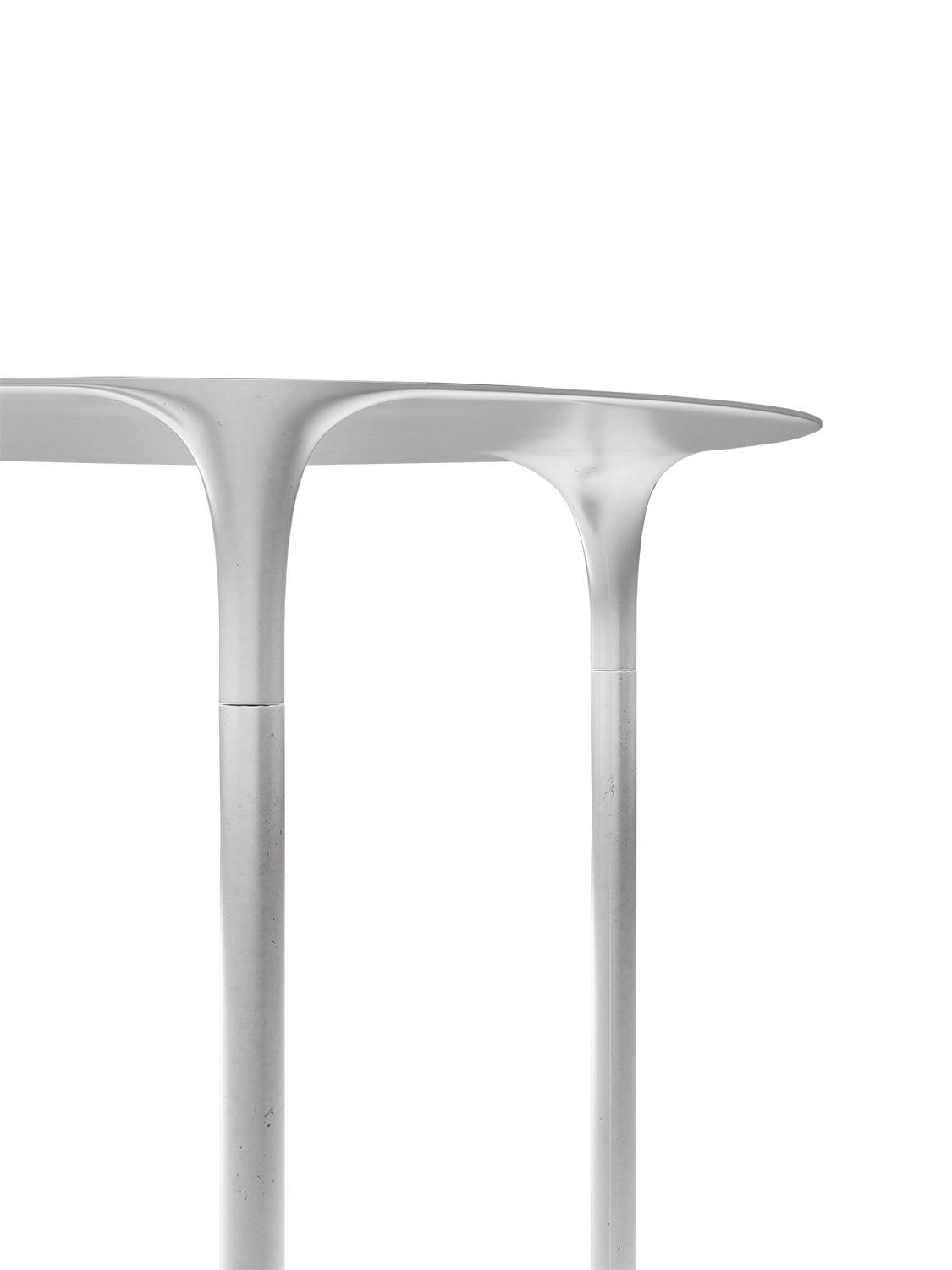 Coffee Table - Polished Aluminium