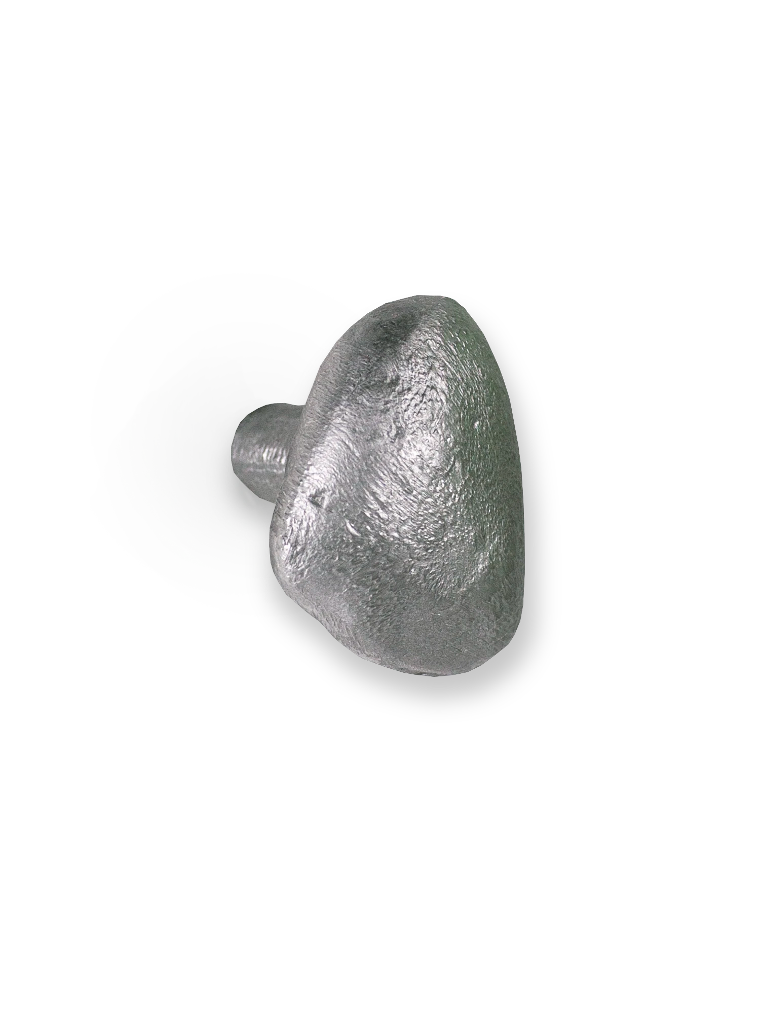 Knob - Textured Aluminium