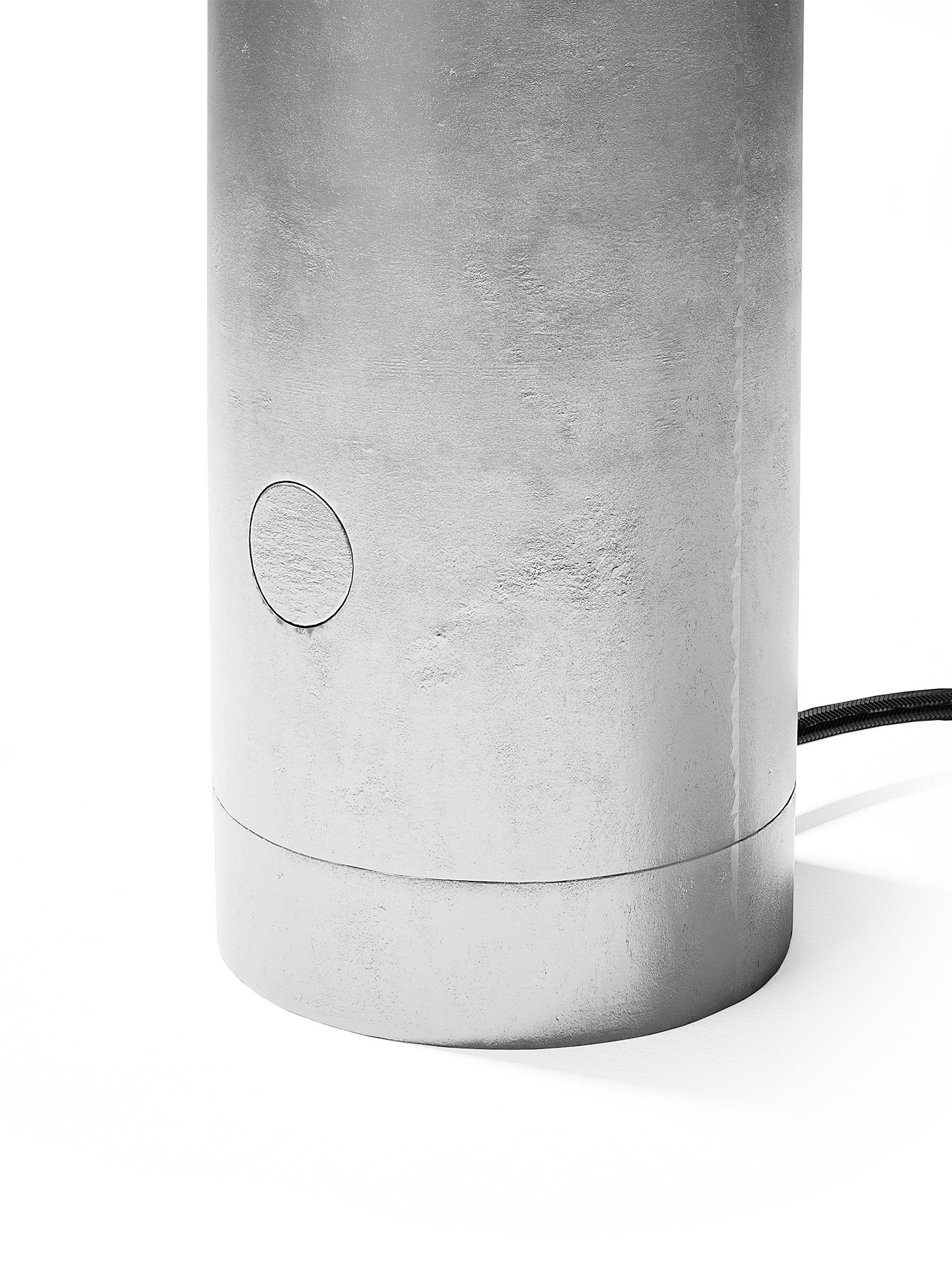 Lighthouse lamp - Textured Aluminium