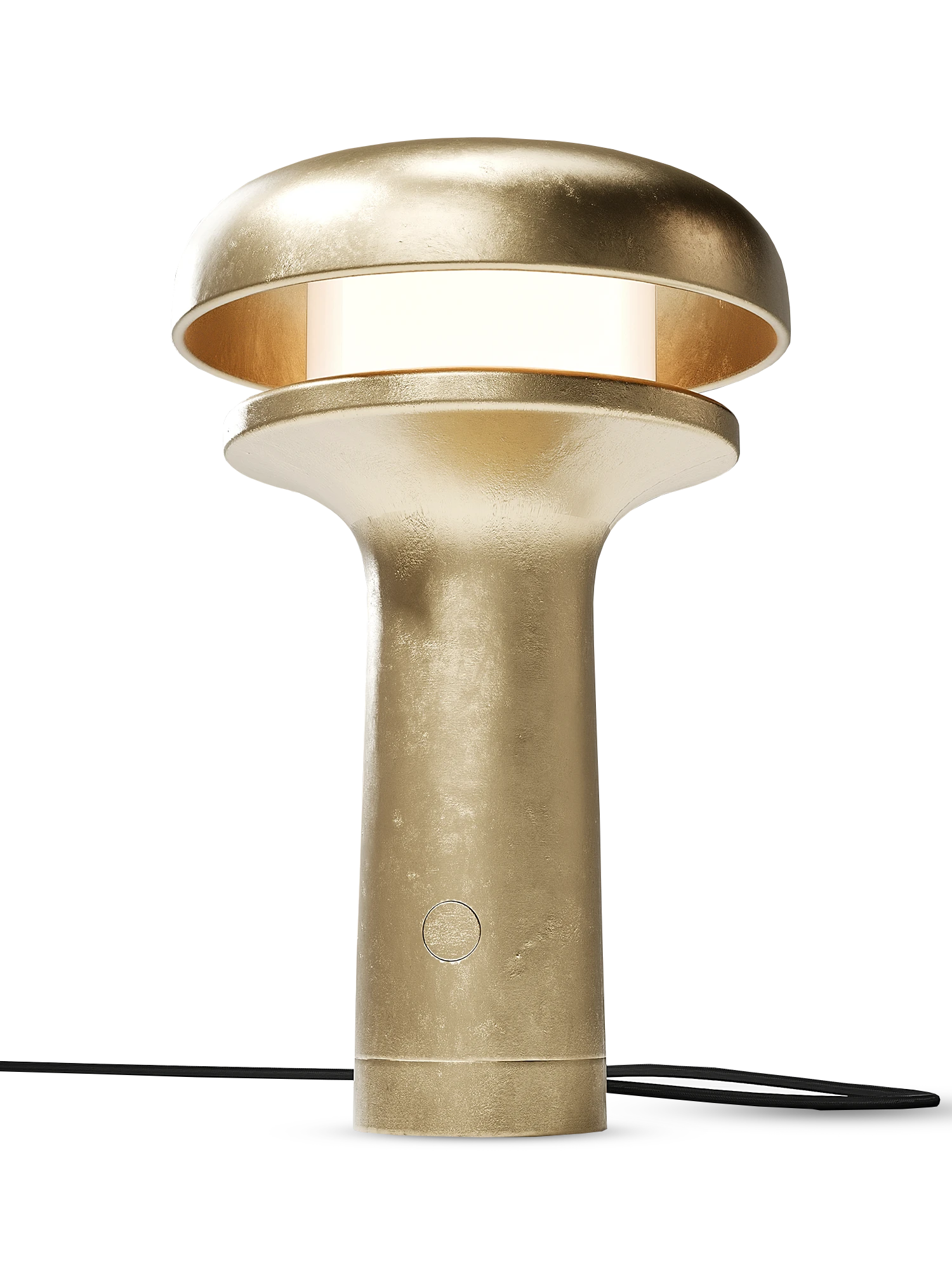 Lighthouse lamp - Textured Brass