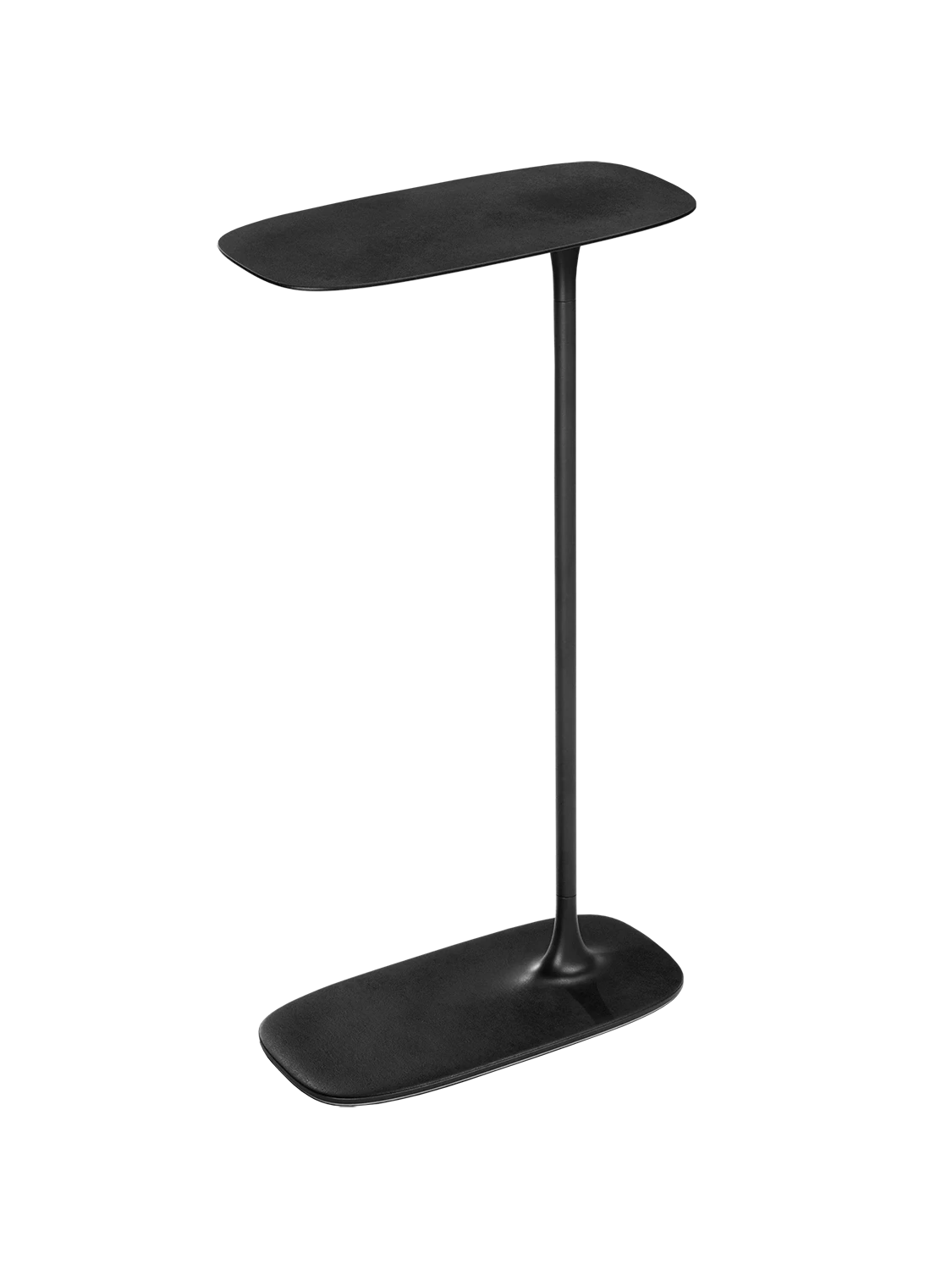 Tall Side Table - Coated Black
