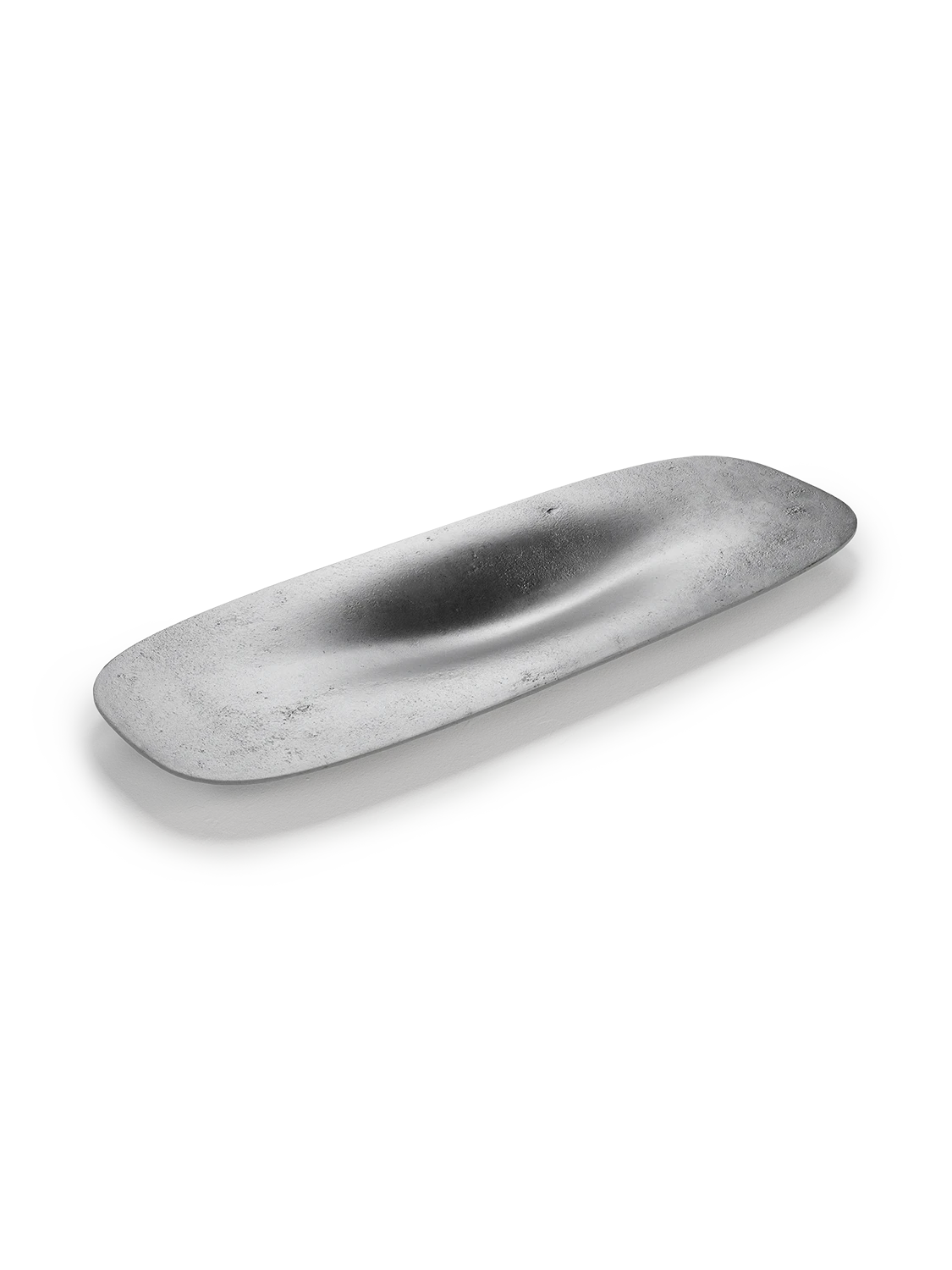 Large Tray - Textured Aluminium