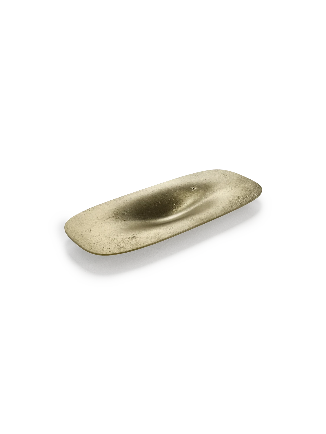 Small Tray - Textured Brass