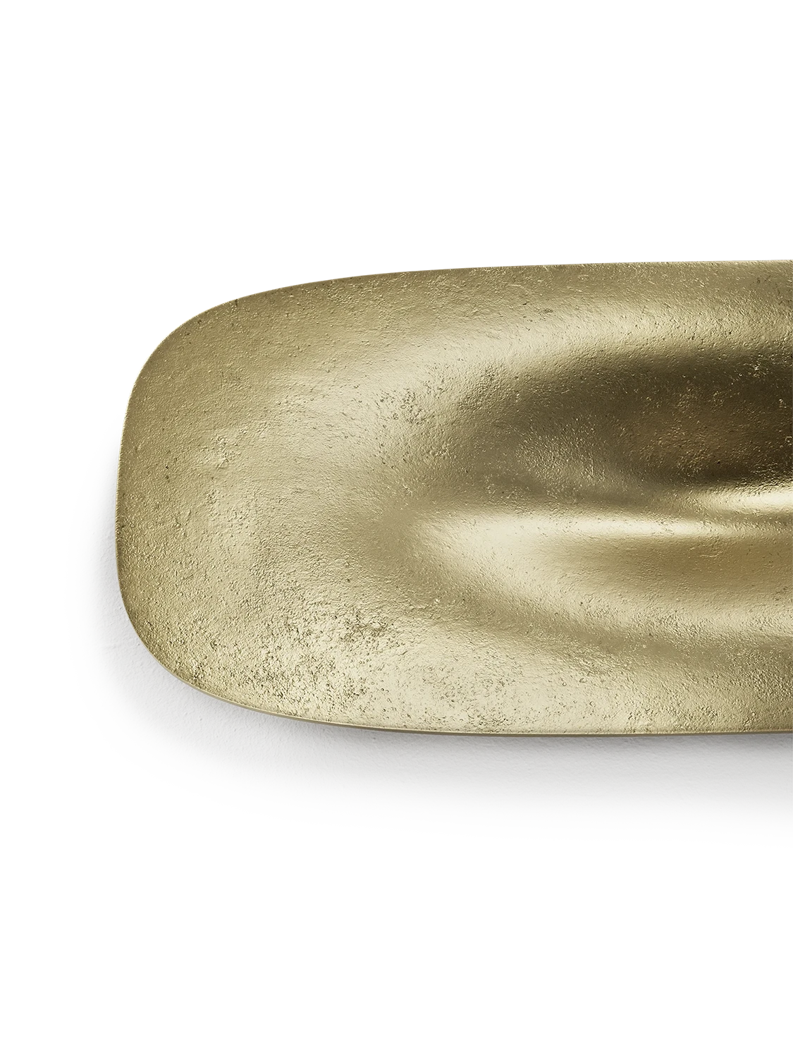 Small Tray - Textured Brass