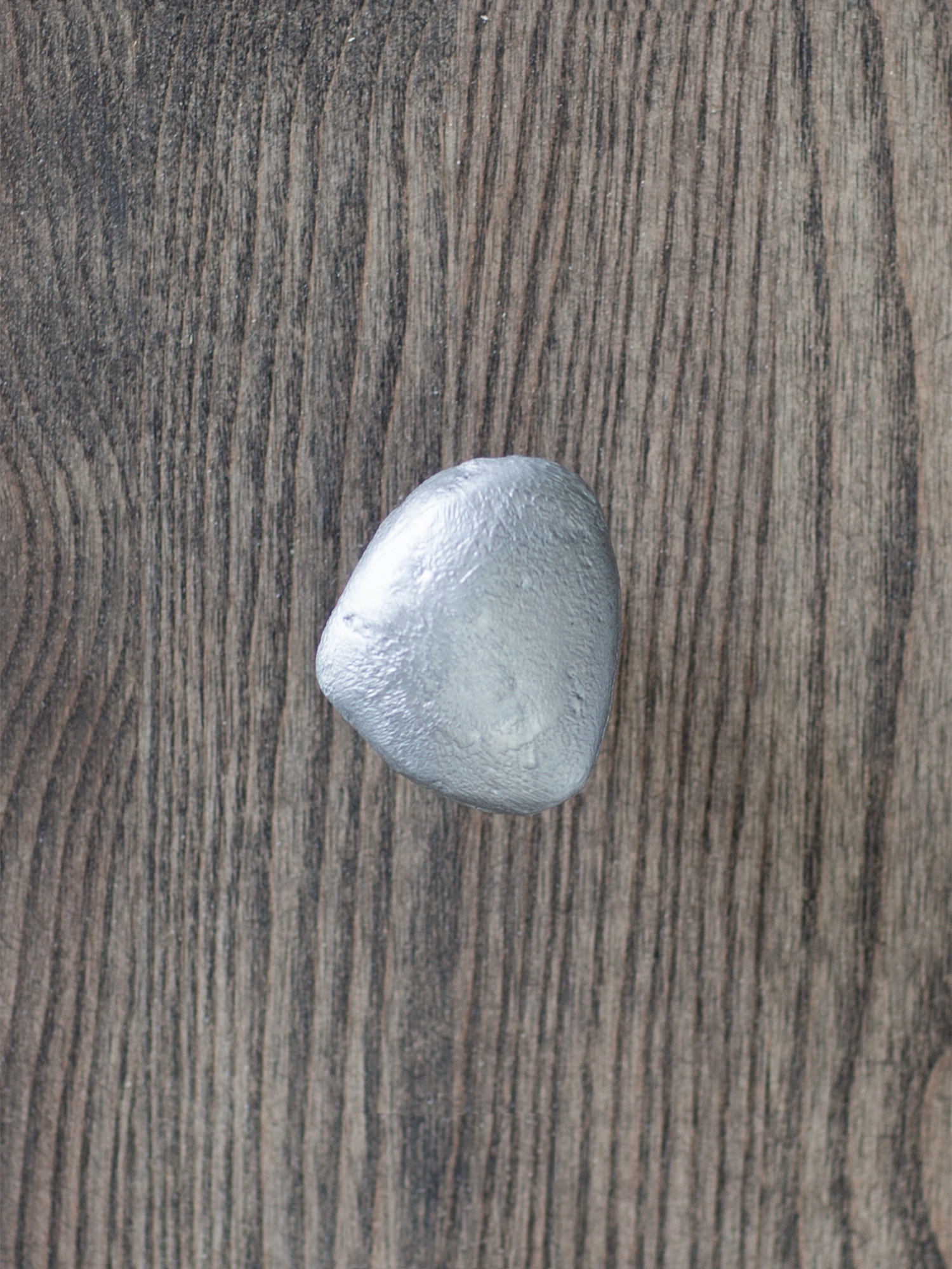 Knob - Textured Aluminium