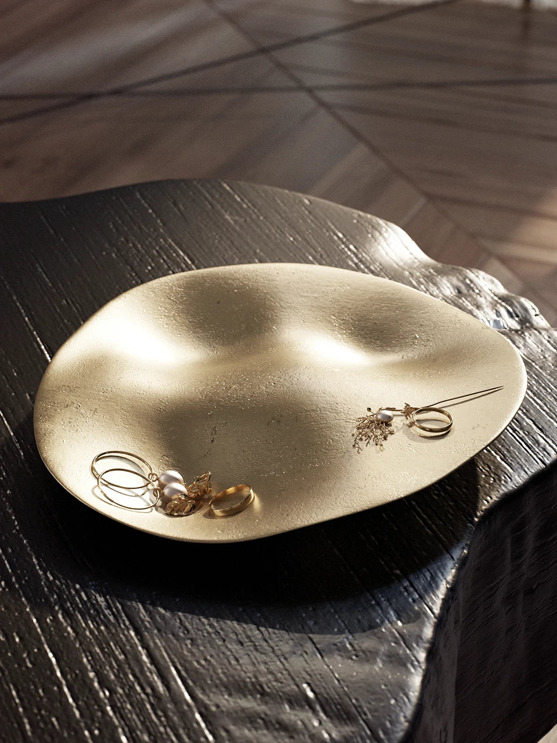 Small Bowl - Textured Brass