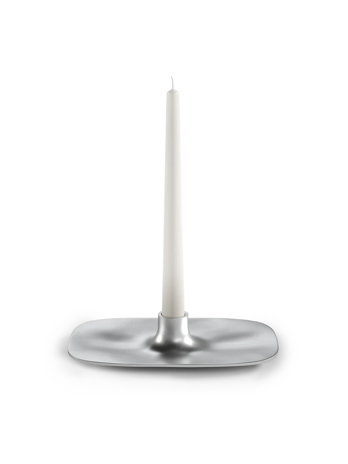 Candle holder - Brushed Aluminium