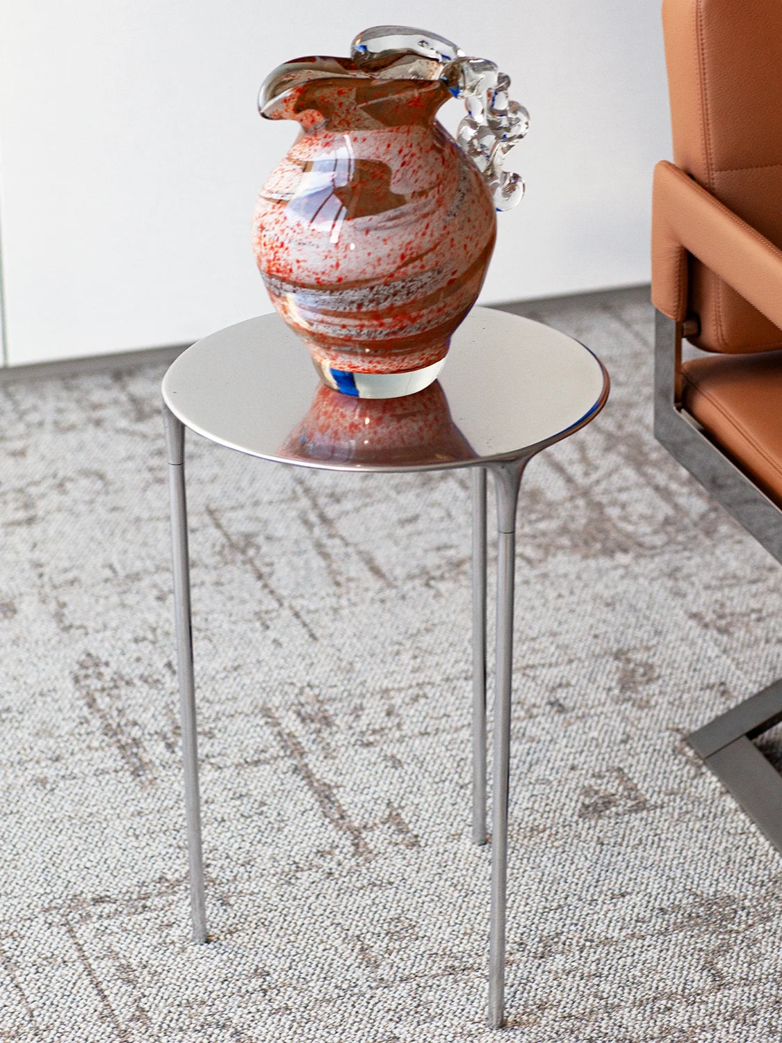 Coffee Table - Polished Aluminium