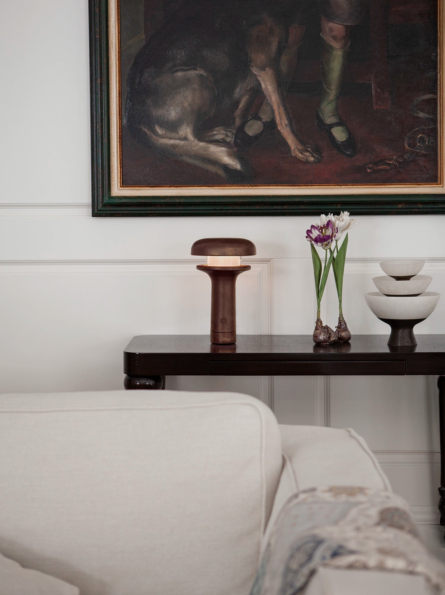 Lighthouse lamp - Aged Brass