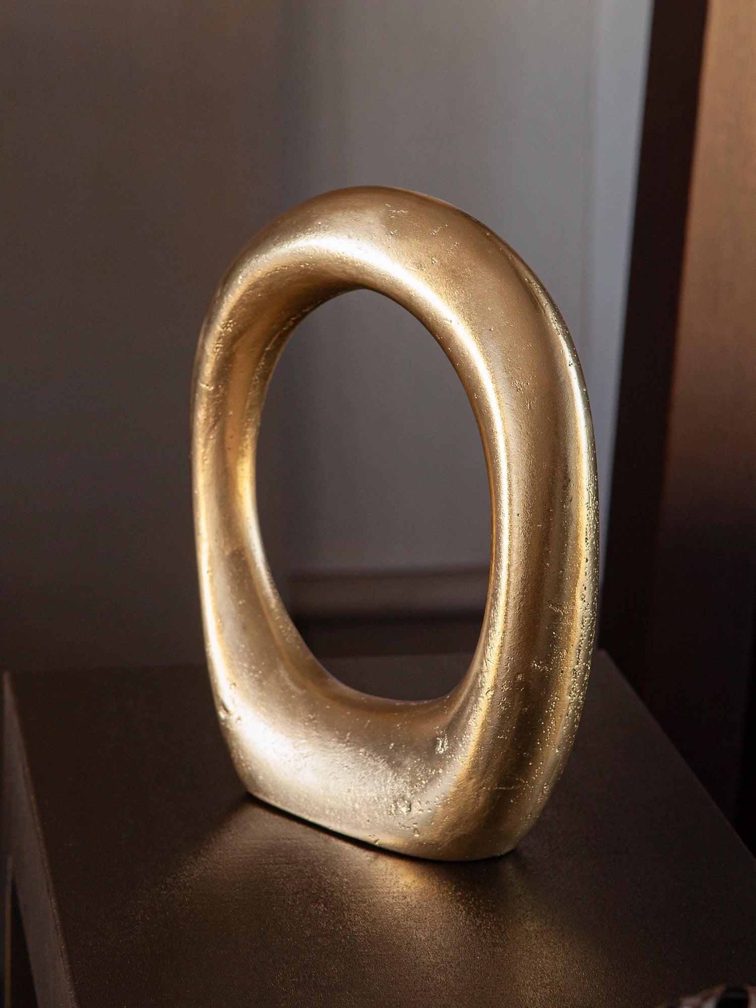 Sculpture - Textured Brass