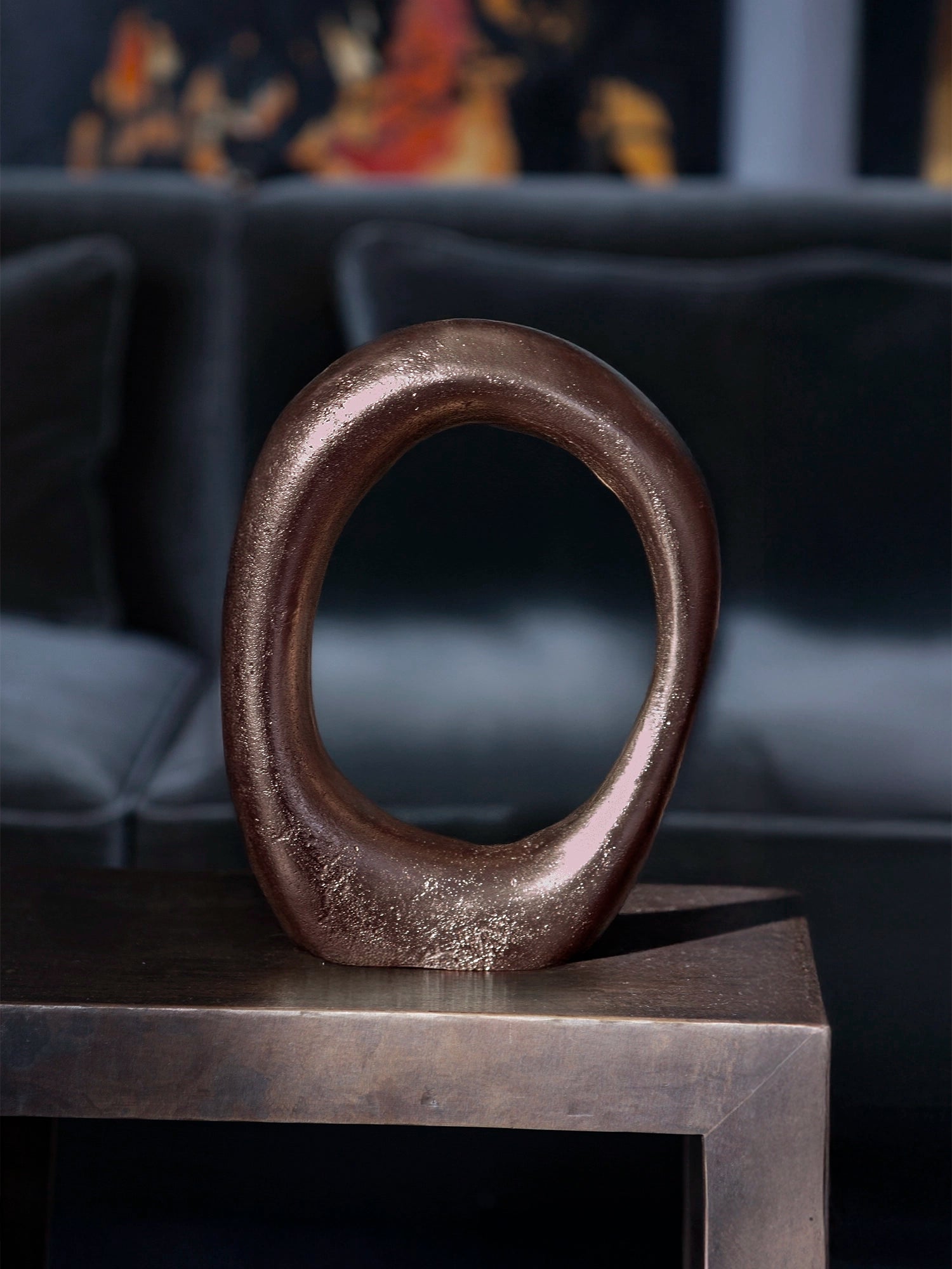 Sculpture - Aged Brass