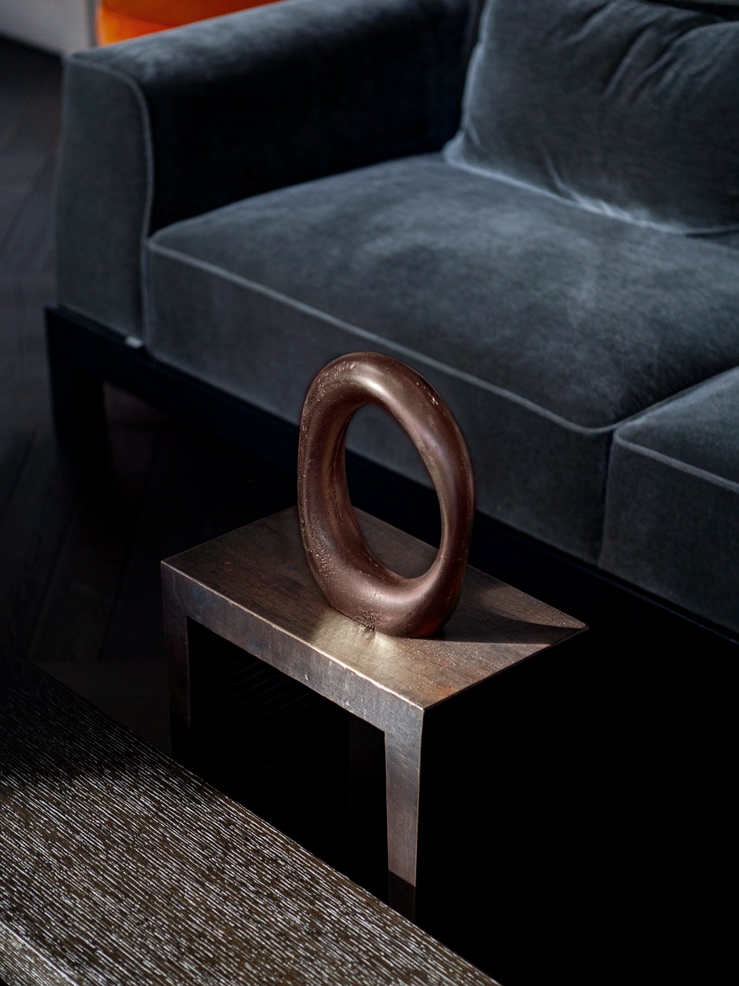 Sculpture - Aged Brass