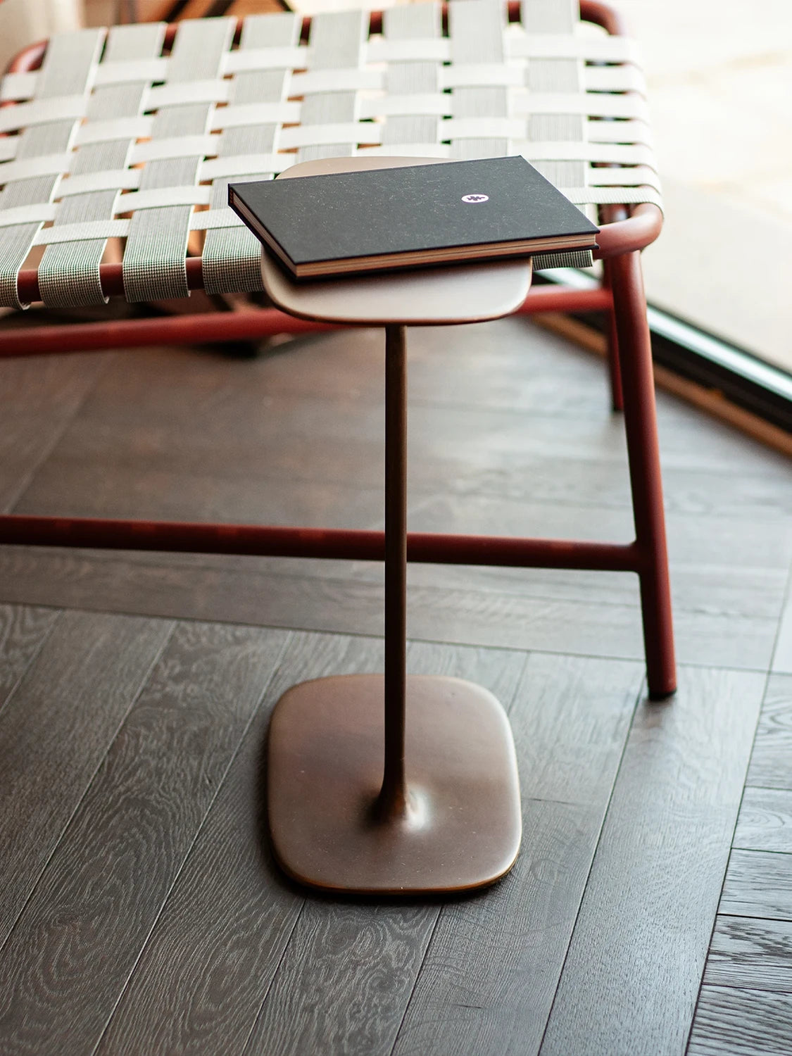 Low Side Table - Aged Brass