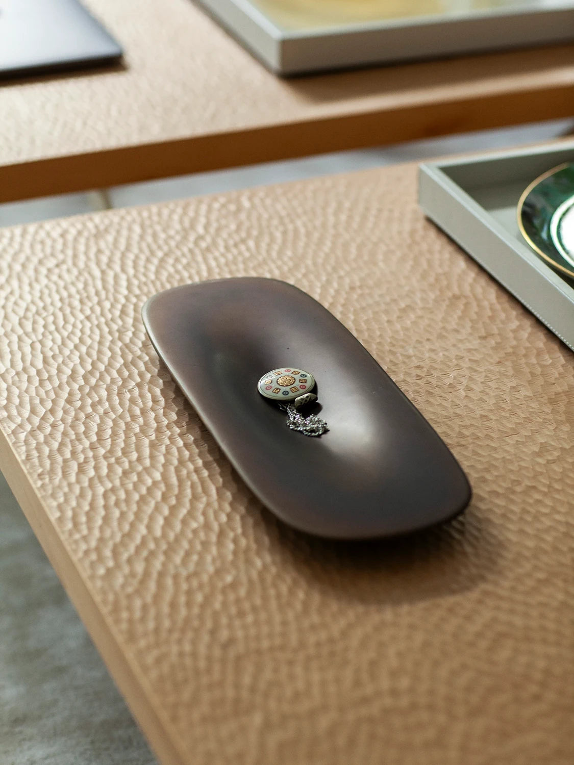 Large Tray - Aged Brass