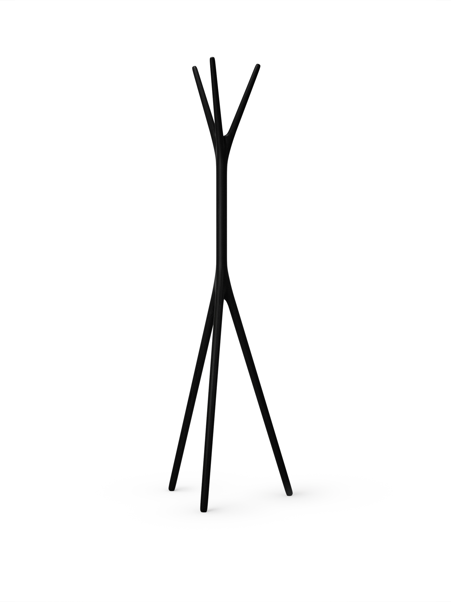 Woody Coat hanger - Black Stained Oak