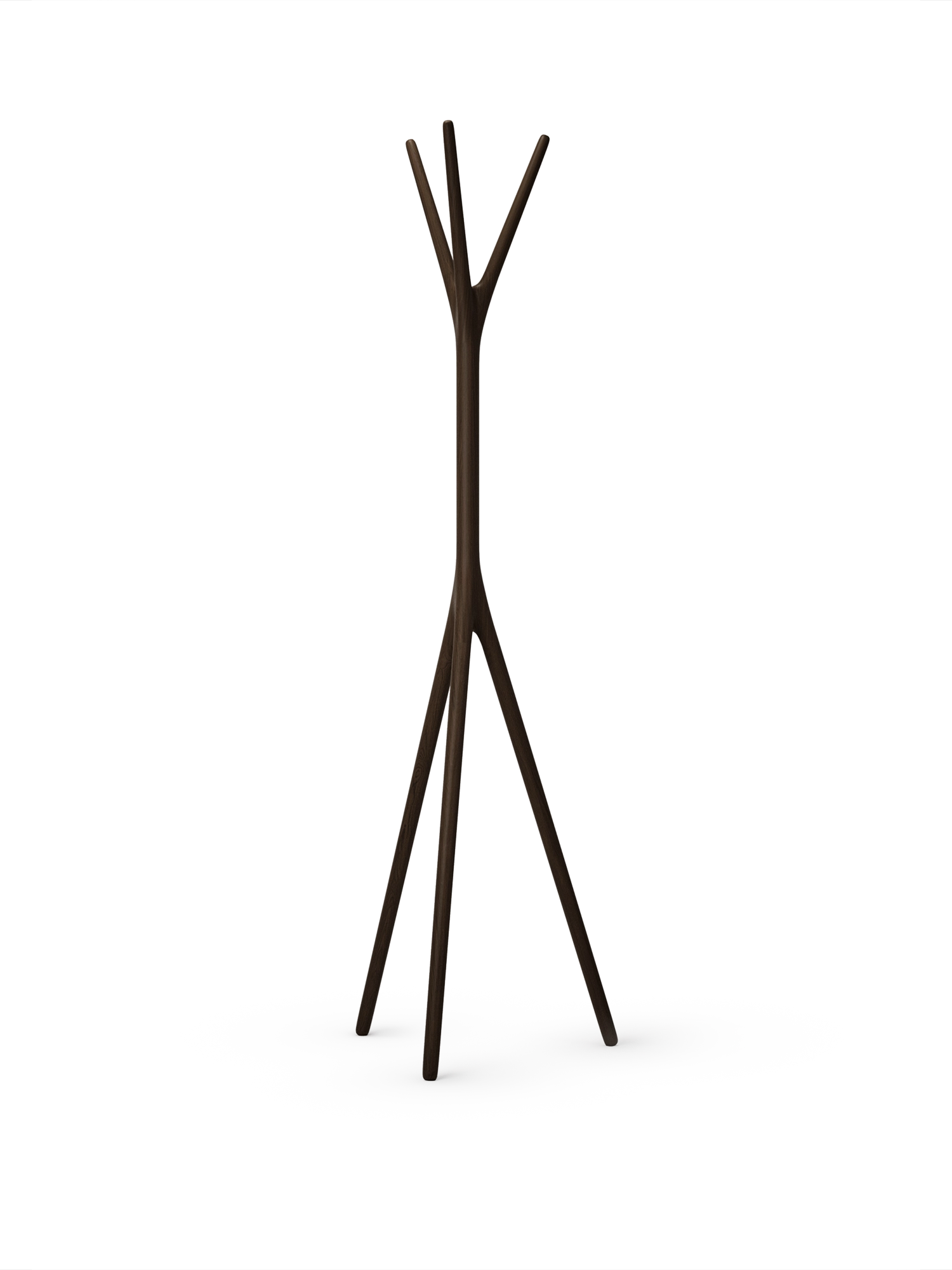 Woody Coat hanger - Brown Stained Oak