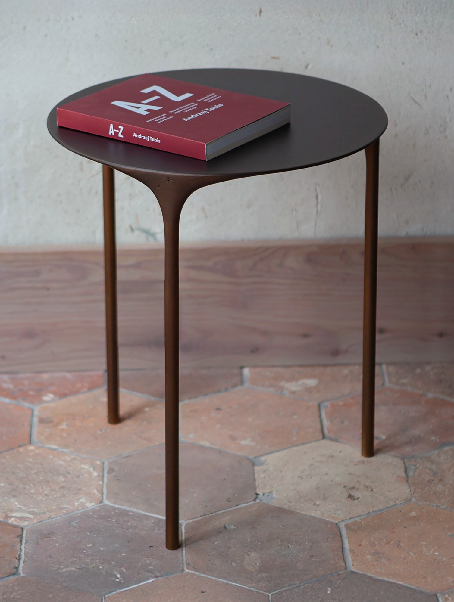 Coffee Table - Aged Brass