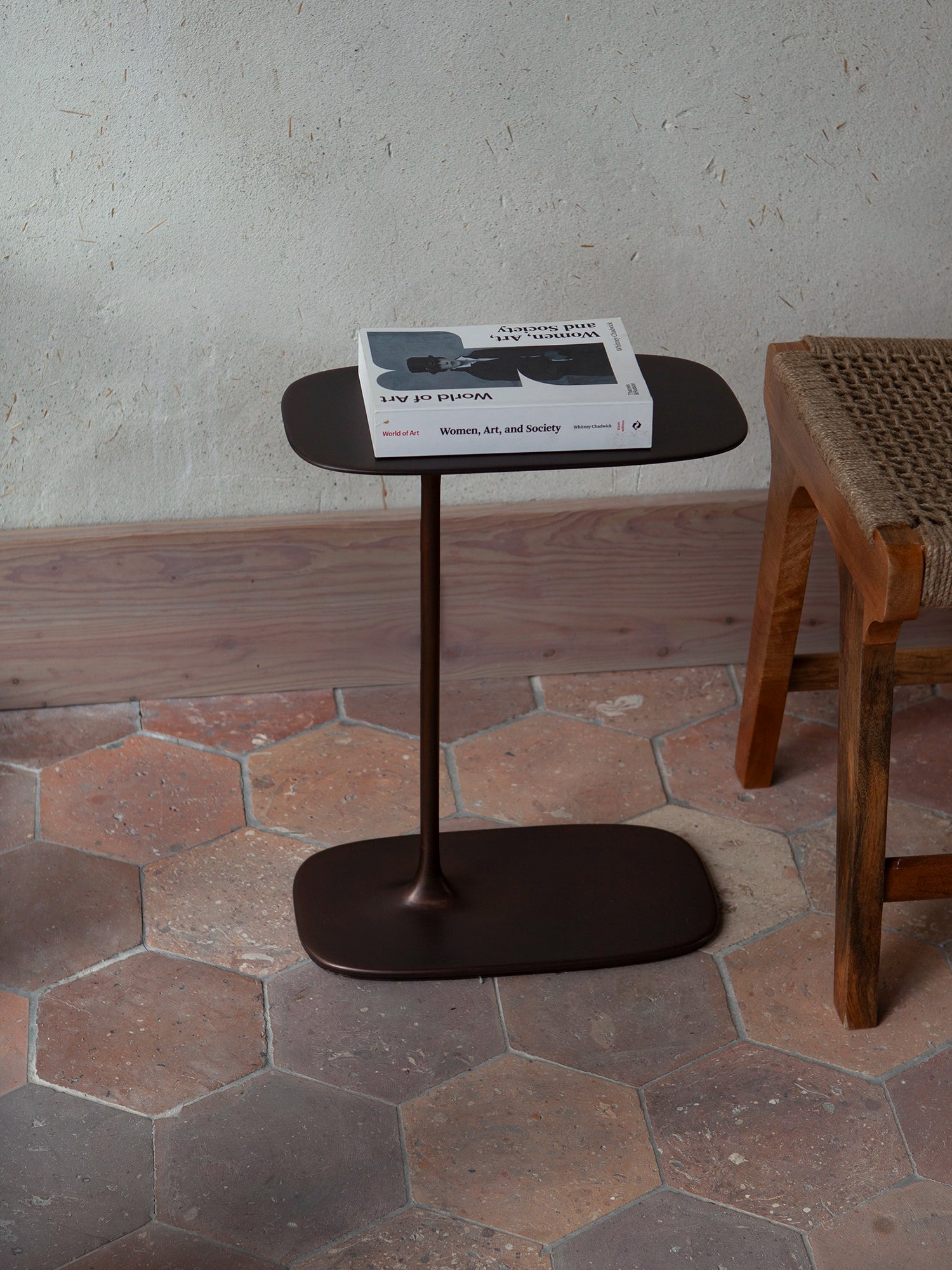 Low Side Table - Aged Brass