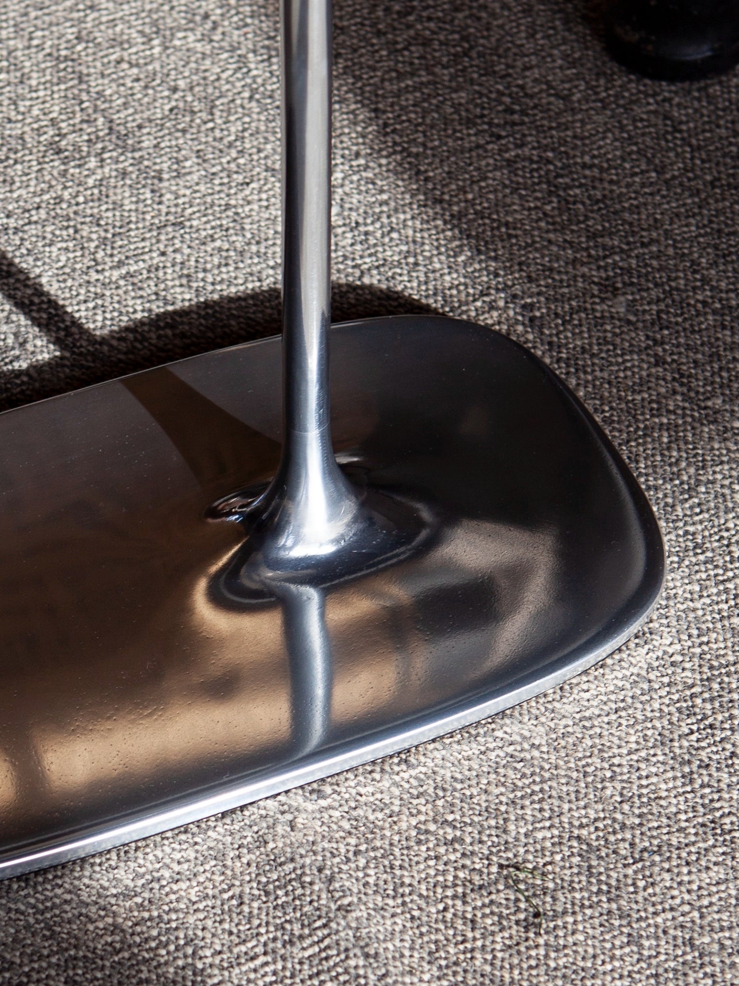 Low Side Table - Polished Aluminium