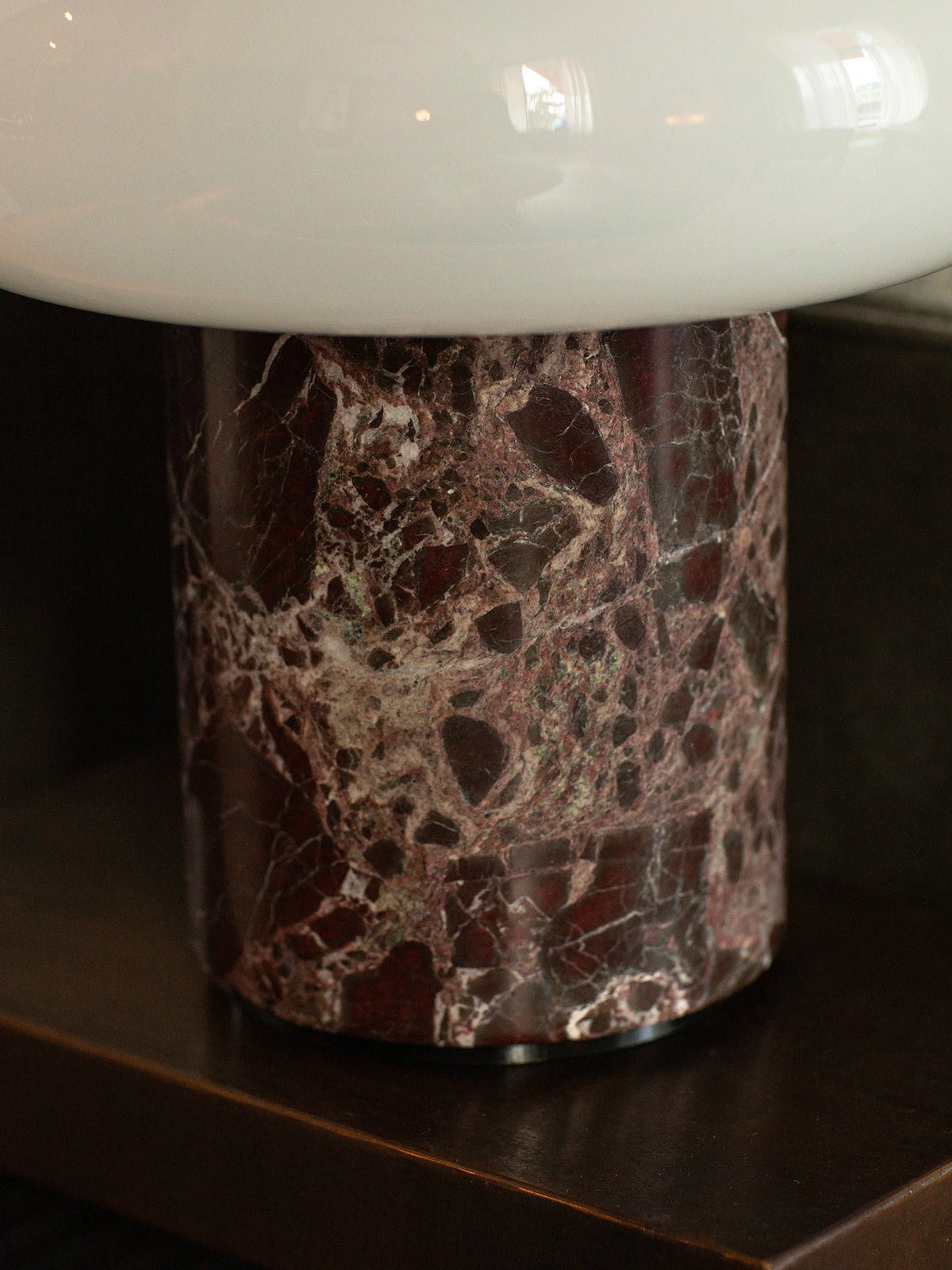 Torus Lamp - Rosso Levanto