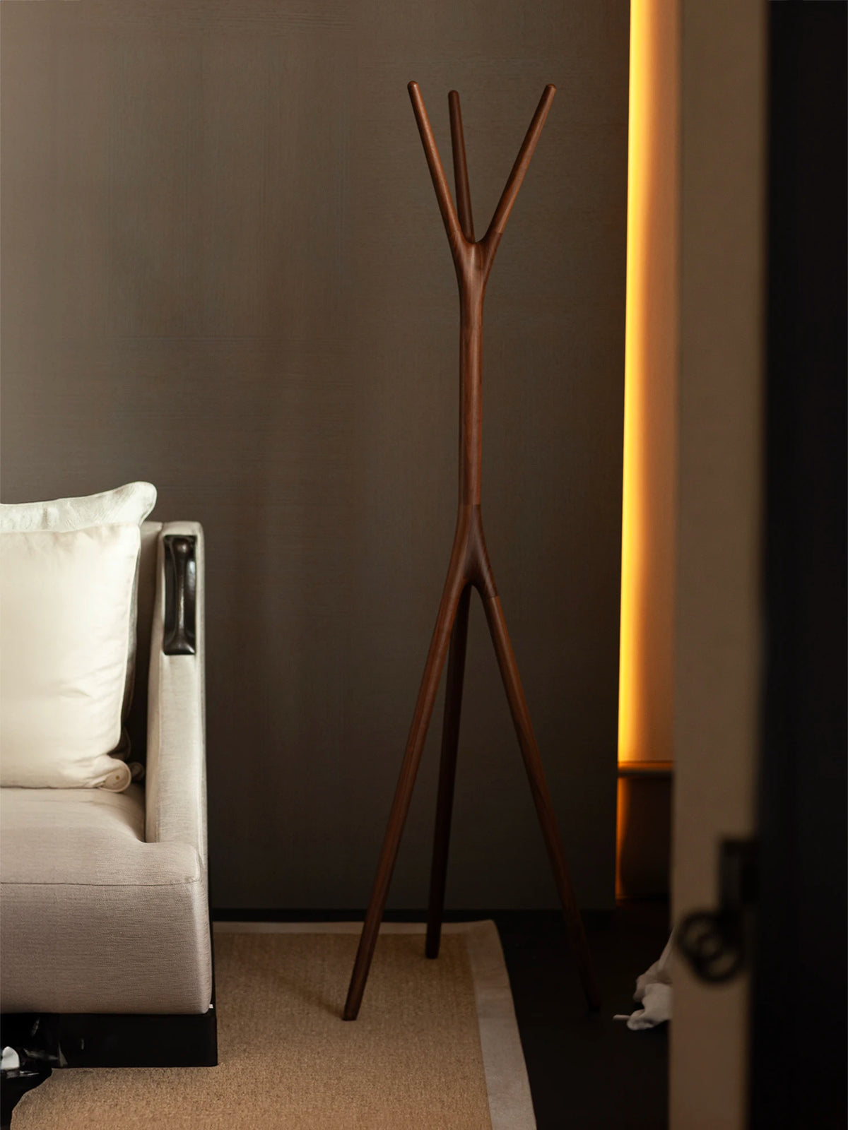 Woody Coat Stand - American Walnut