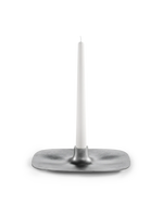 Candle holder - Textured Aluminium