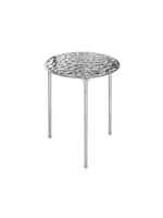 Coffee Table - Rippled Aluminium
