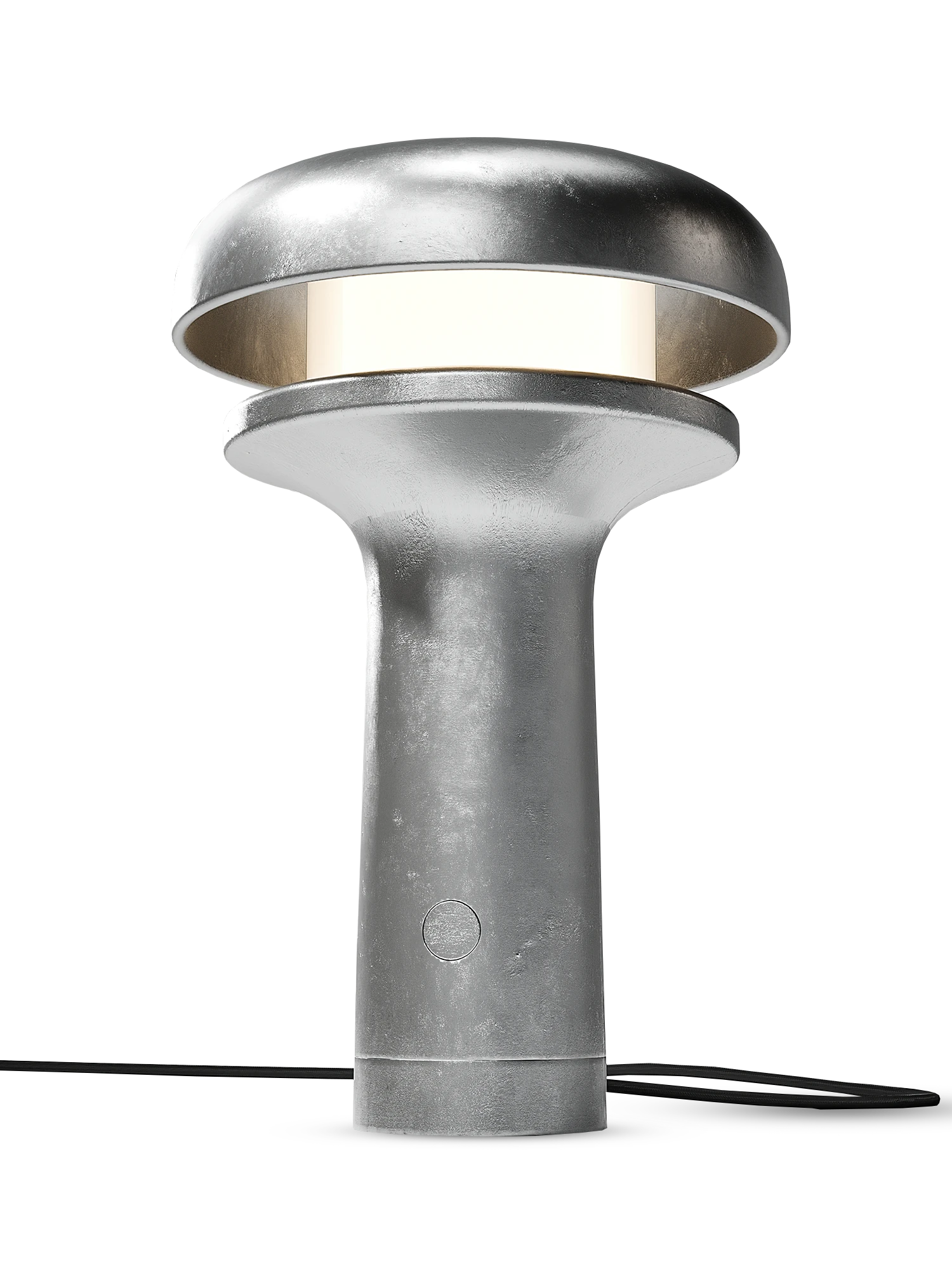Lighthouse lamp - Textured Aluminium