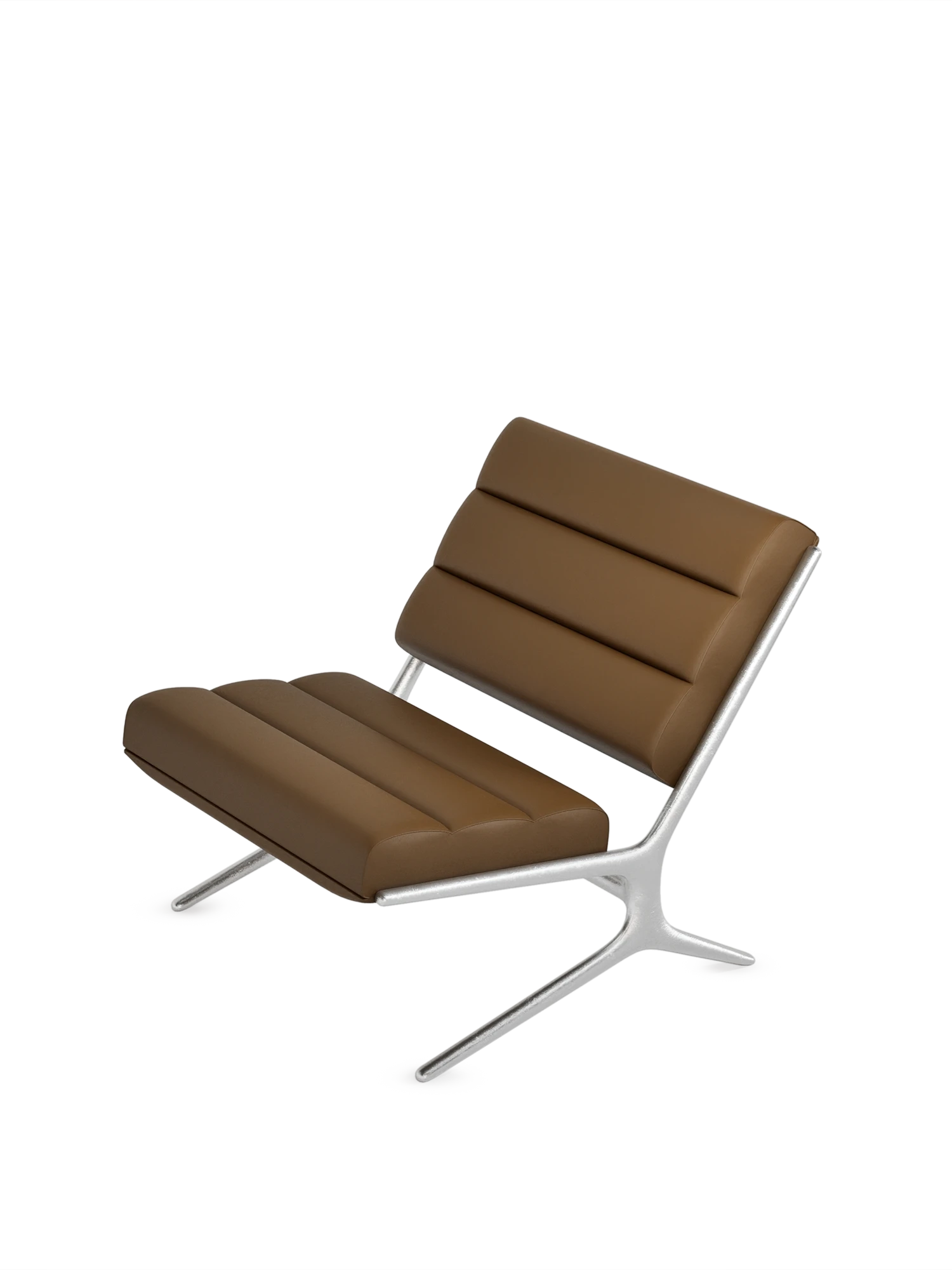 Lounge chair - Textured Aluminium