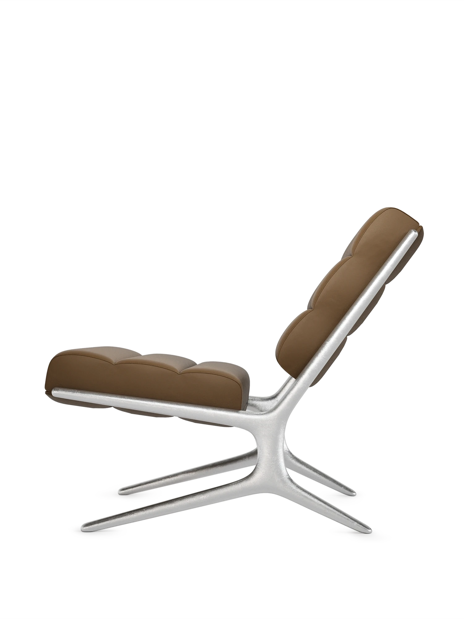 Lounge chair - Textured Aluminium