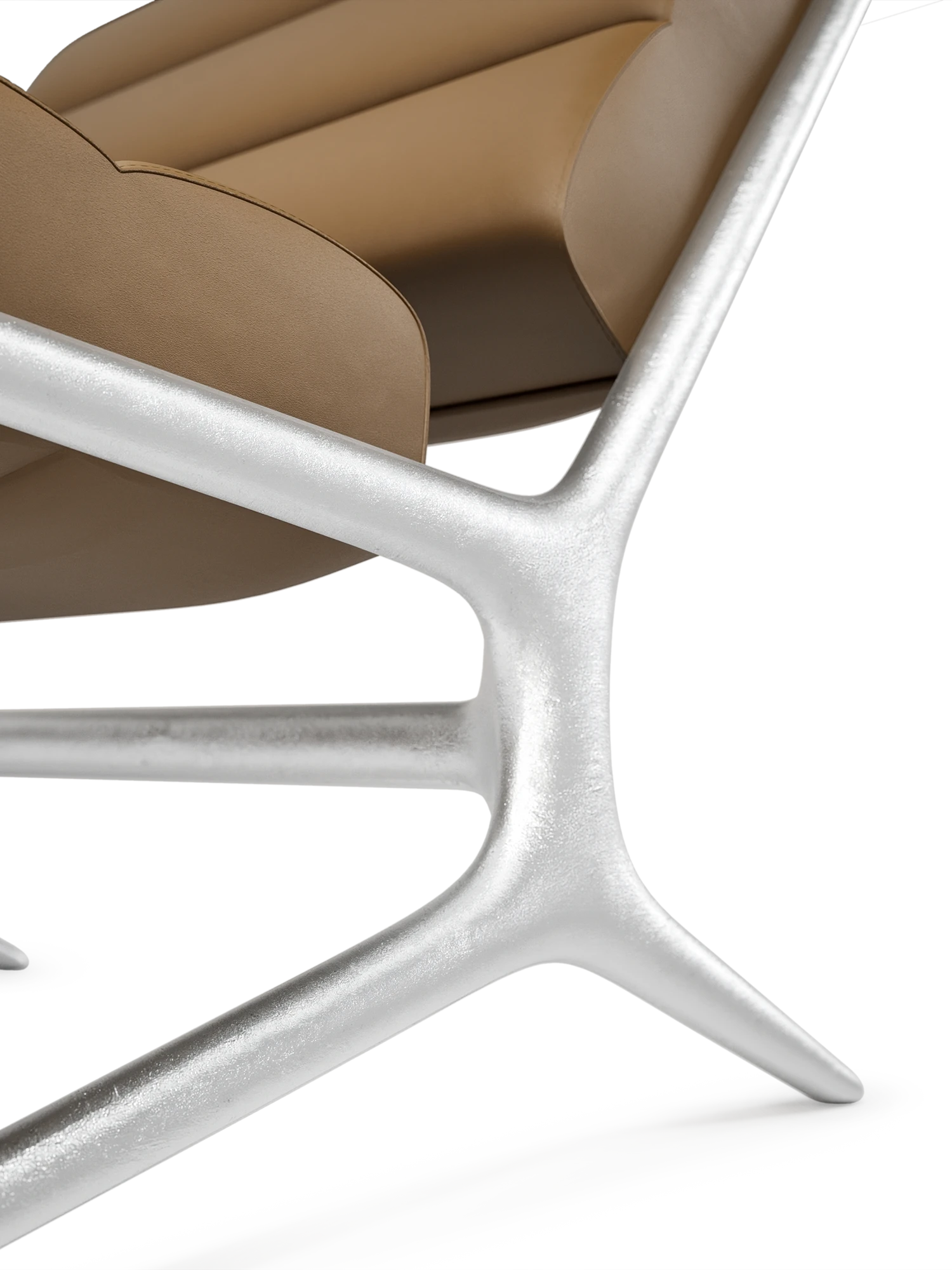 Lounge chair - Textured Aluminium
