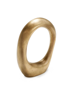 Sculpture - Textured Brass