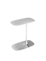 Low Side Table - Brushed Aluminium