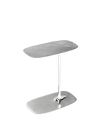 Low Side Table - Polished Aluminium