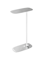 Tall Side Table - Brushed Aluminium