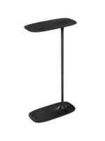 Tall Side Table - Coated Black