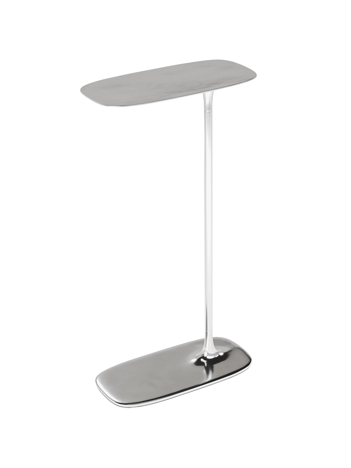 Tall Side Table - Polished Aluminium