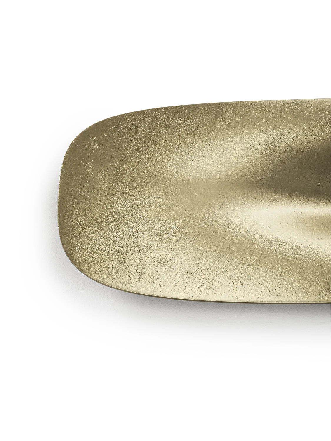 Large Tray - Textured Brass