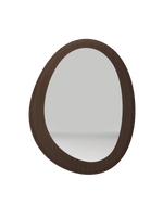 Como Mirror - Brown Stained Oak
