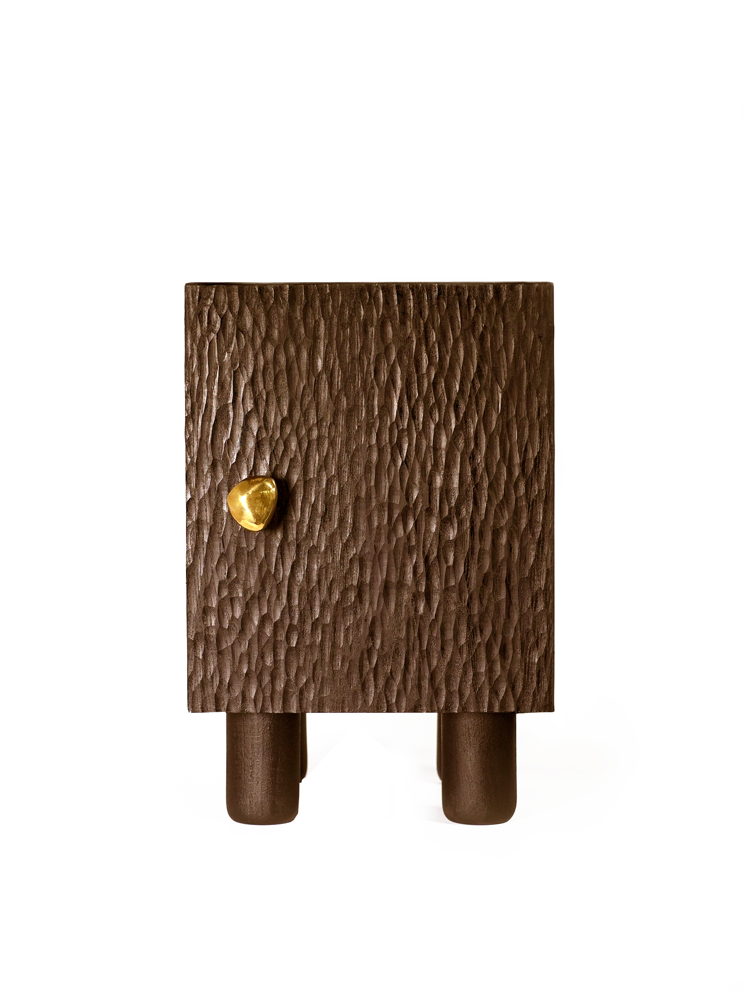 Side Cabinet - Brown Stained Ash