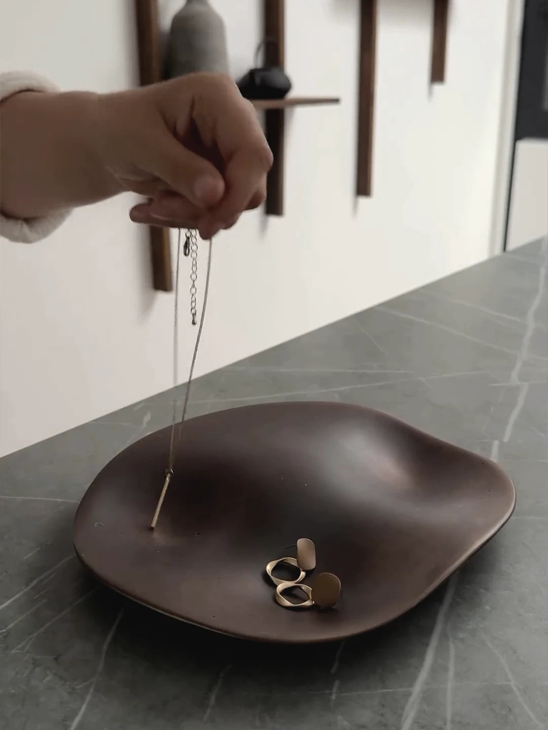 Small Bowl - Aged Brass