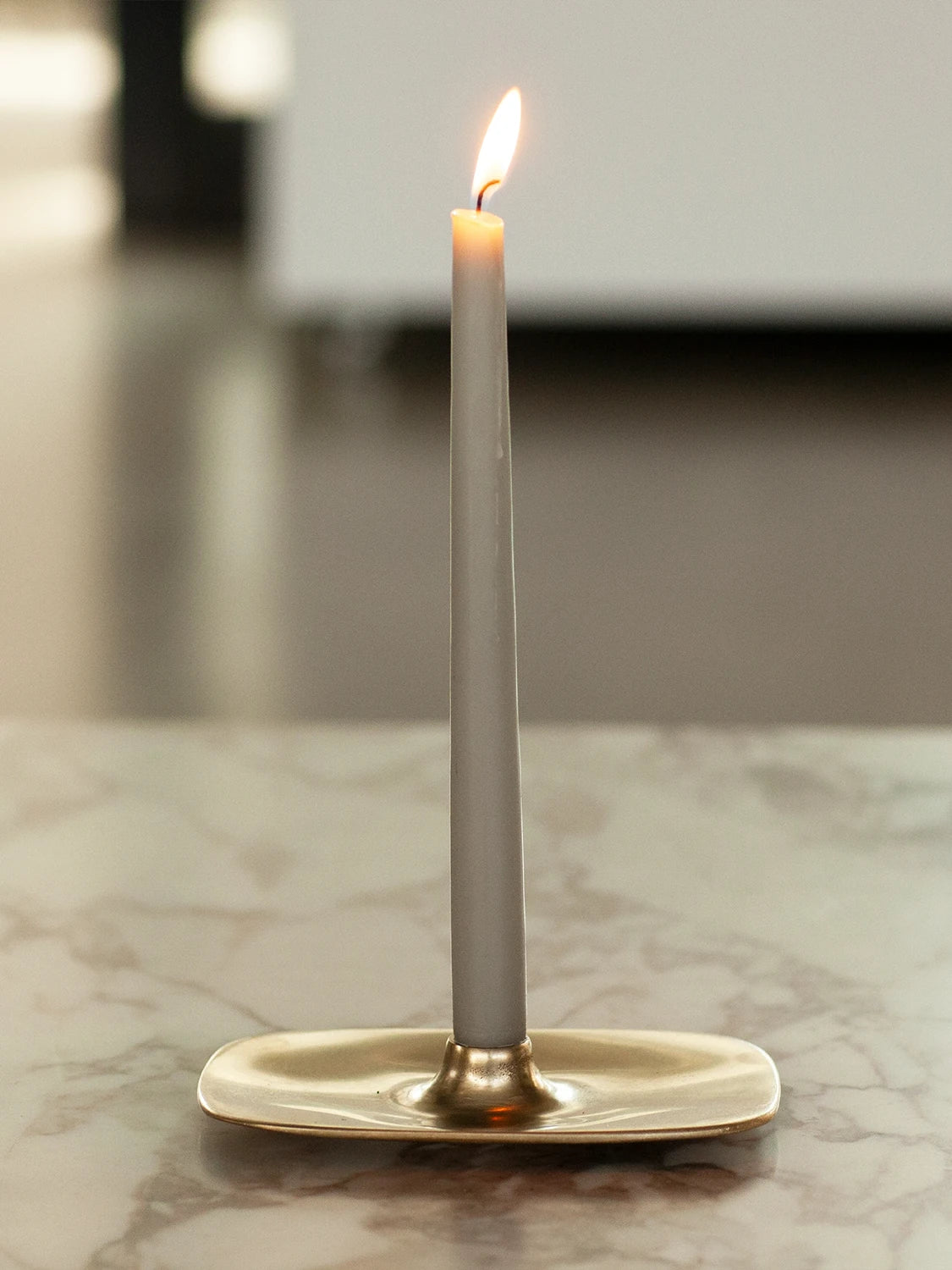 Candle holder - Brushed Brass