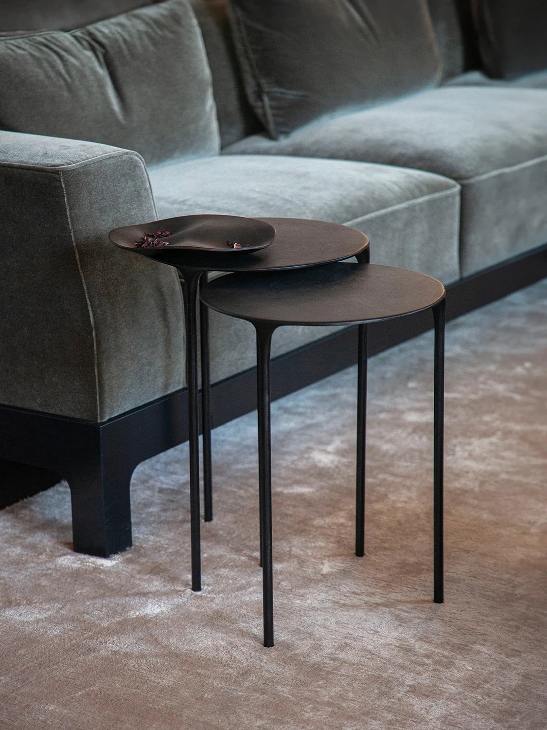 Coffee Table - Blackend Aluminium