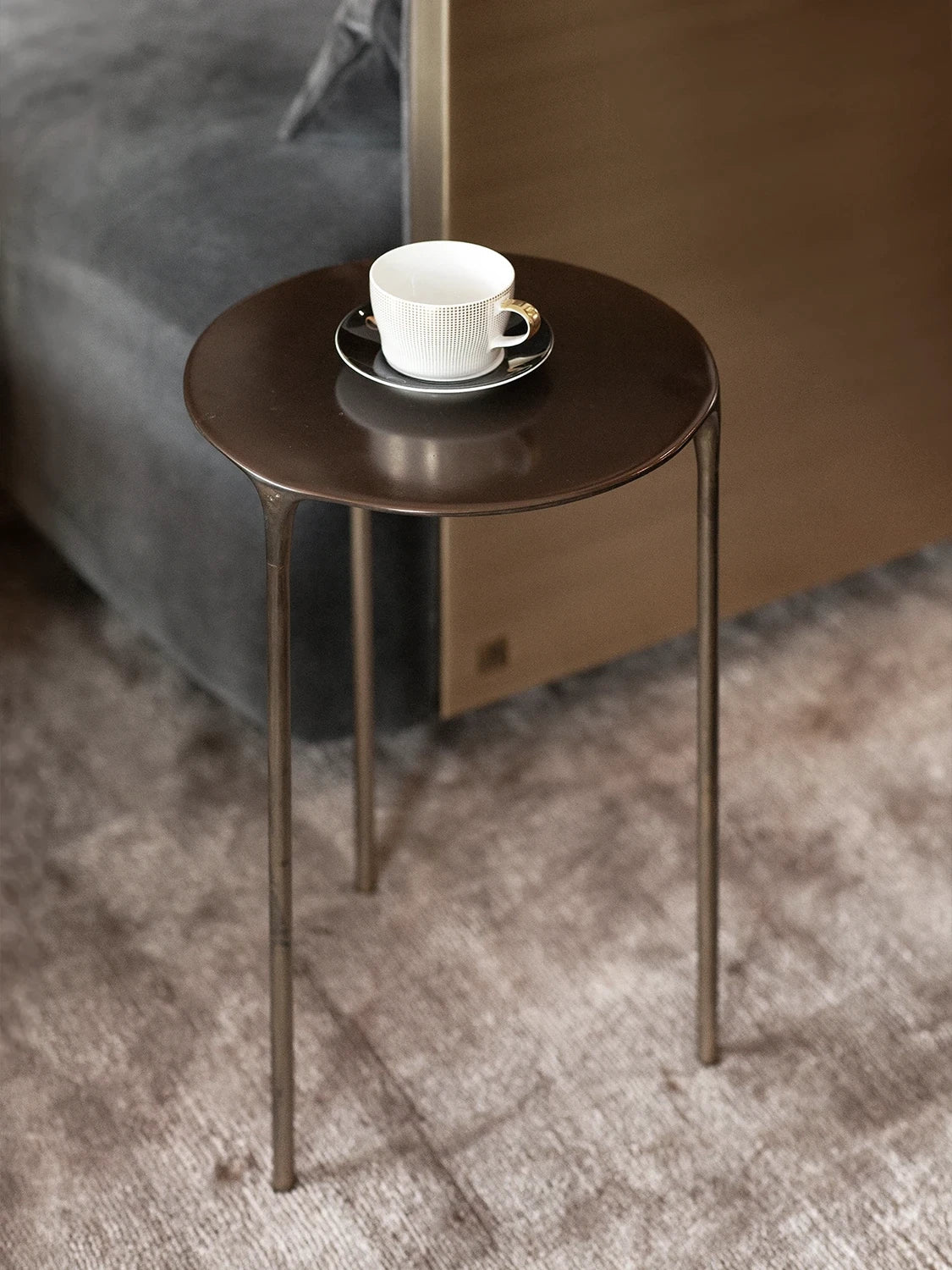 Coffee Table - Aged Brass