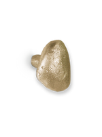 Knob - Textured Brass