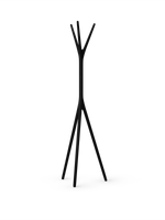 Woody Coat hanger - Black Stained Oak