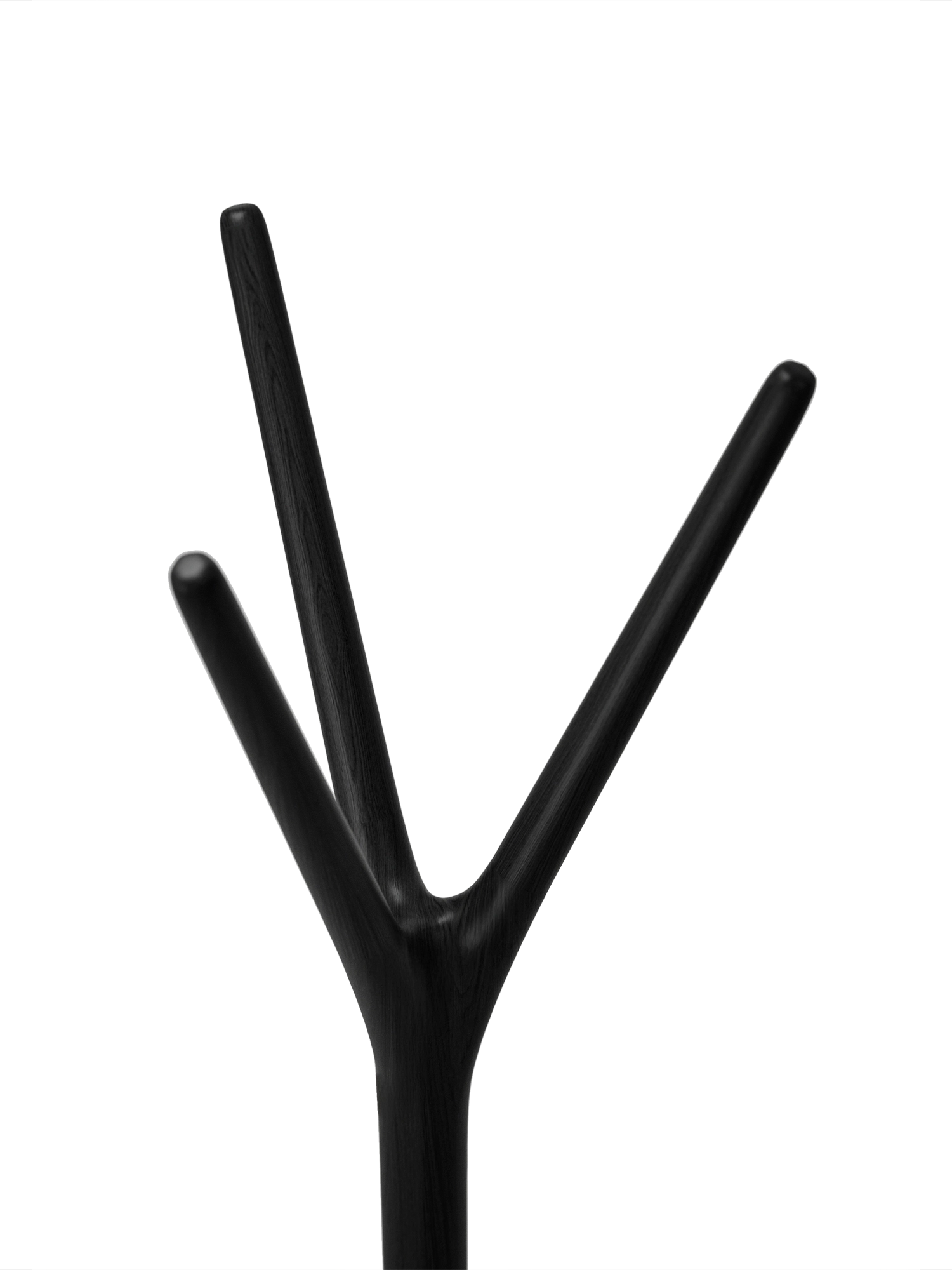 Woody Coat hanger - Black Stained Oak