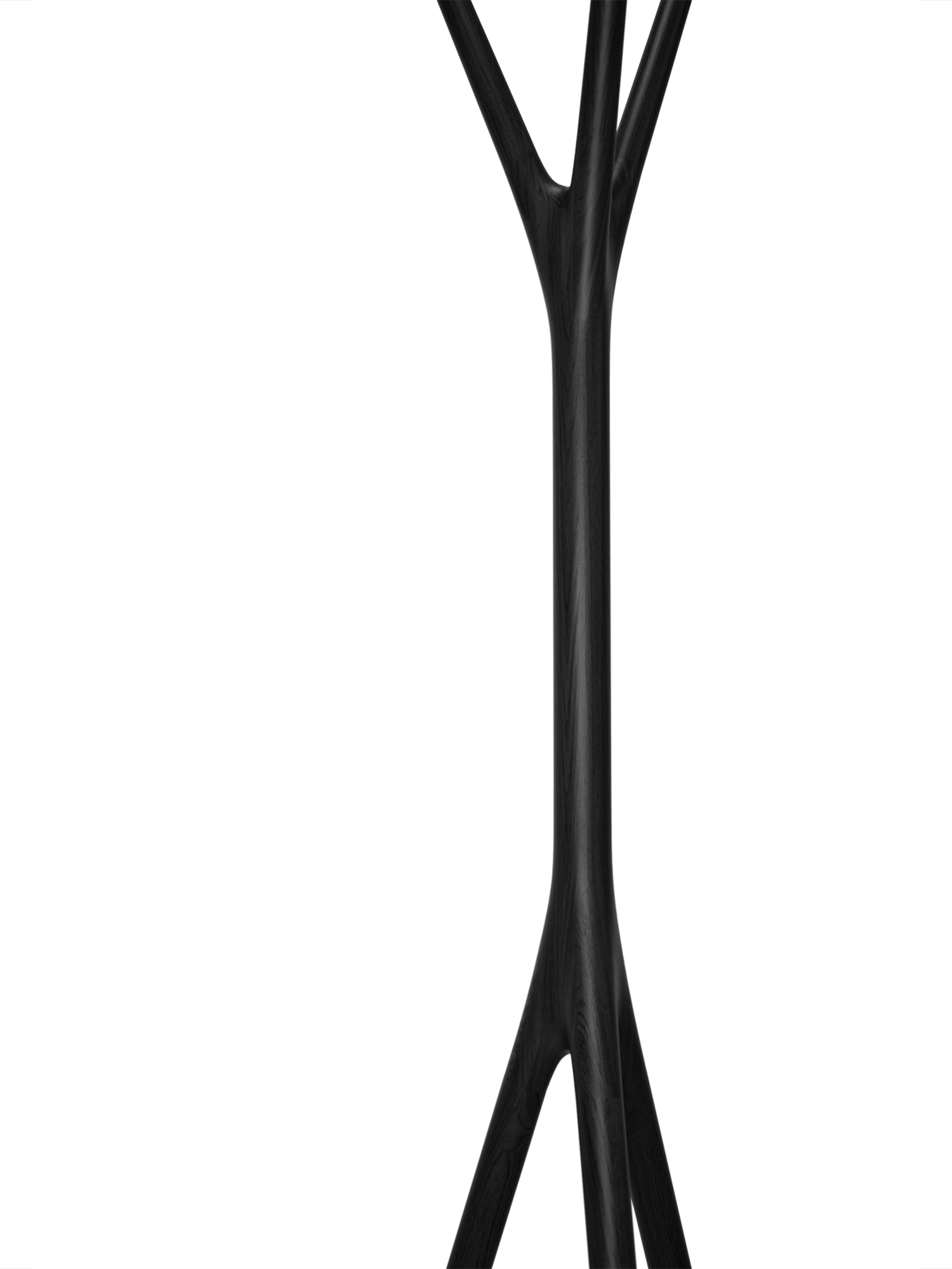 Woody Coat hanger - Black Stained Oak