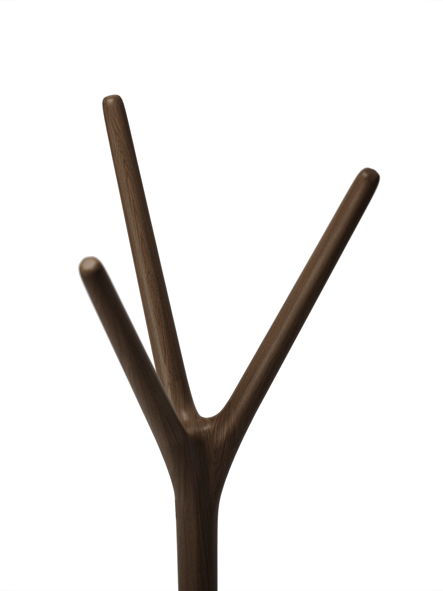 Woody Coat hanger - Brown Stained Oak